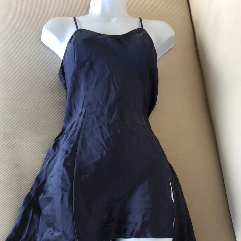 Victoria Secret “baby doll” slip - navy blue - Picture 2 of 7